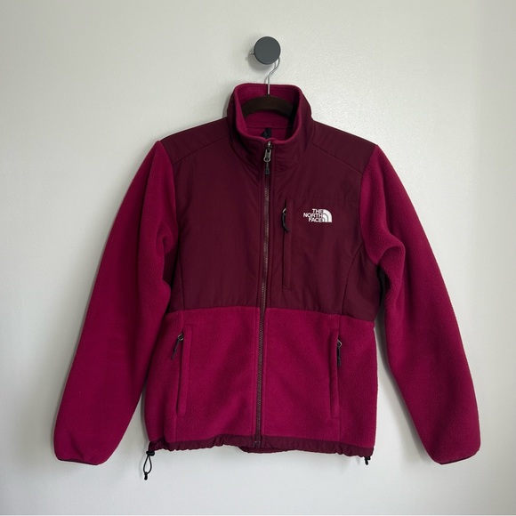 The North Face Jackets & Blazers - The North Face Women's Two-Tone Burgundy & Magenta Fleece Jacket